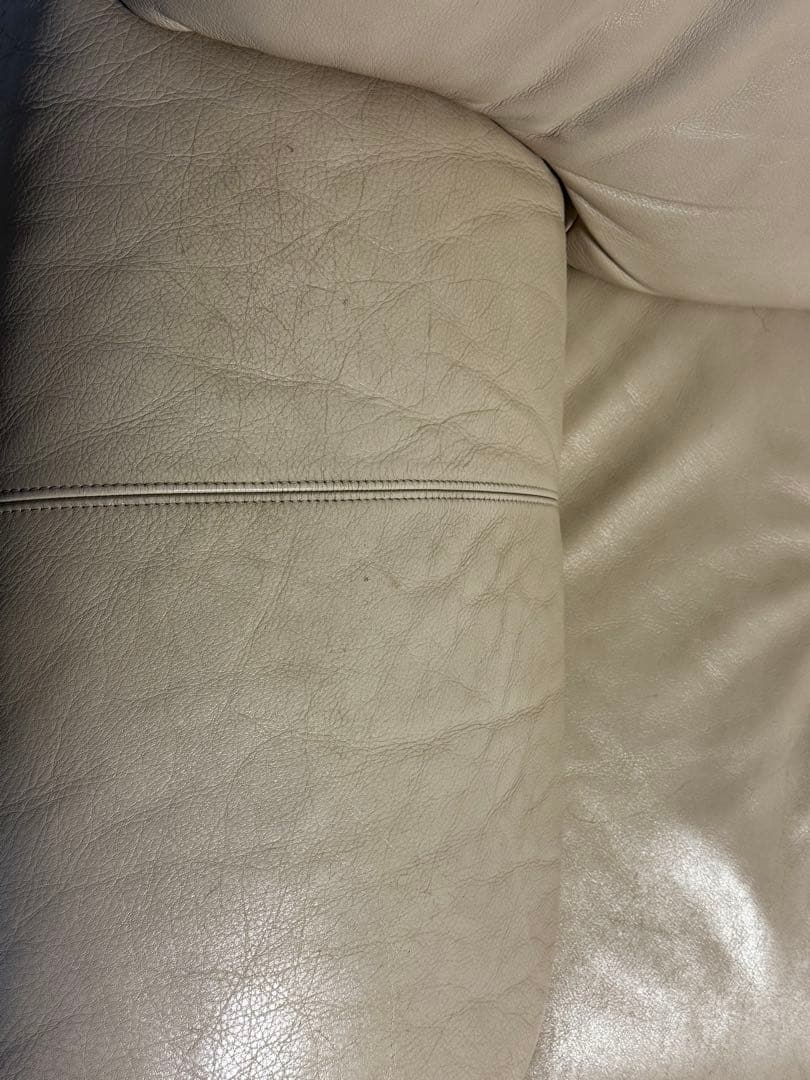 【送料込み】カリモク ZT8312レザー 2人掛けソファ（使用に問題なし）