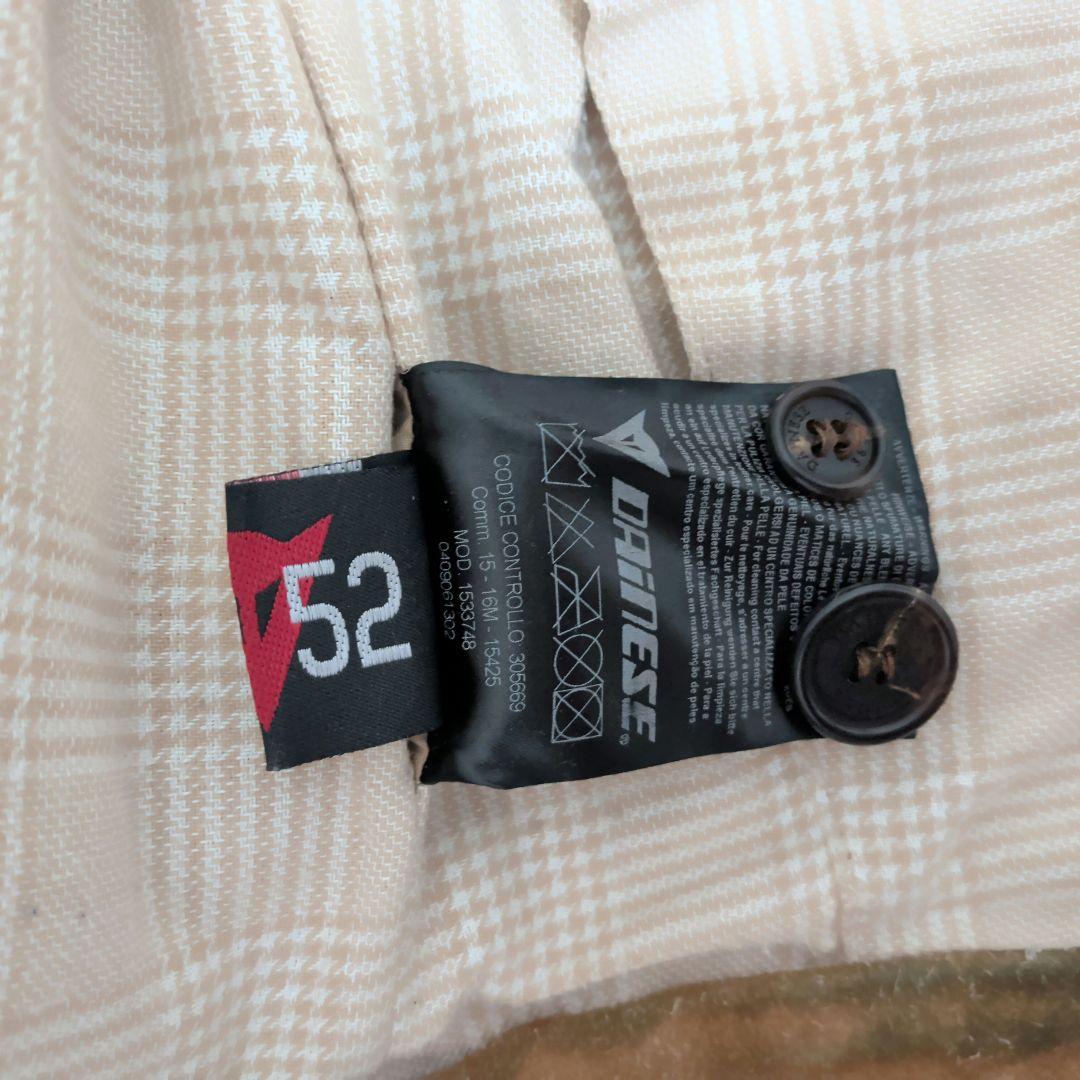 ダイネーゼ 36060コレクション バイク レザージャケット ブラウン サイズL