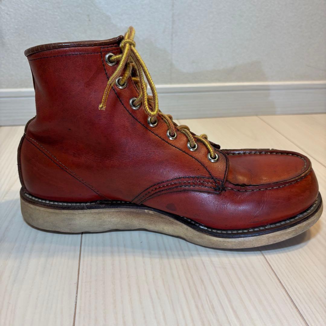 【希少/90s】レッドウィング 875 半円犬タグ 赤茶 オリジナル箱付 7E