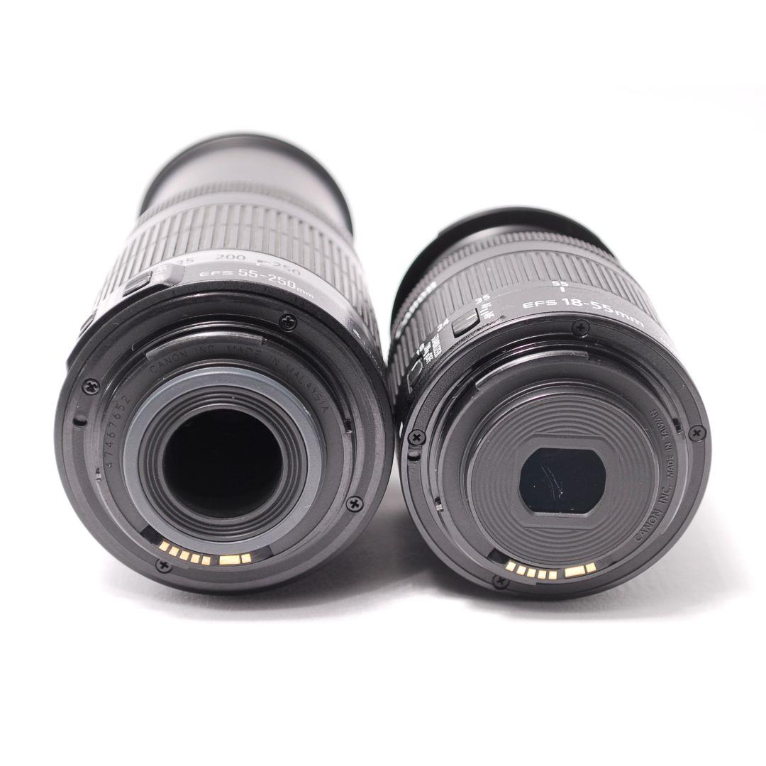 ❤即購入1000円OFF❤キャノン Canon Kiss X8i Wズームセット