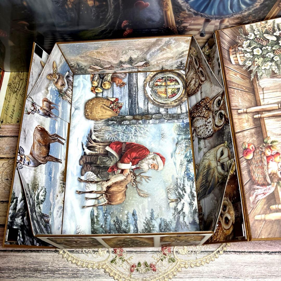 ４１０新スタンペリアTHEOWL’S HOUSEおすそ分け引き出し付収納ボックス