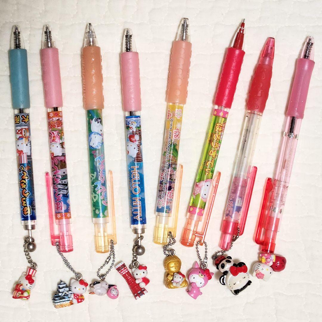 【ご当地キティちゃん】ボールペン·シャープペン/まとめ売り74本/ハローキティ