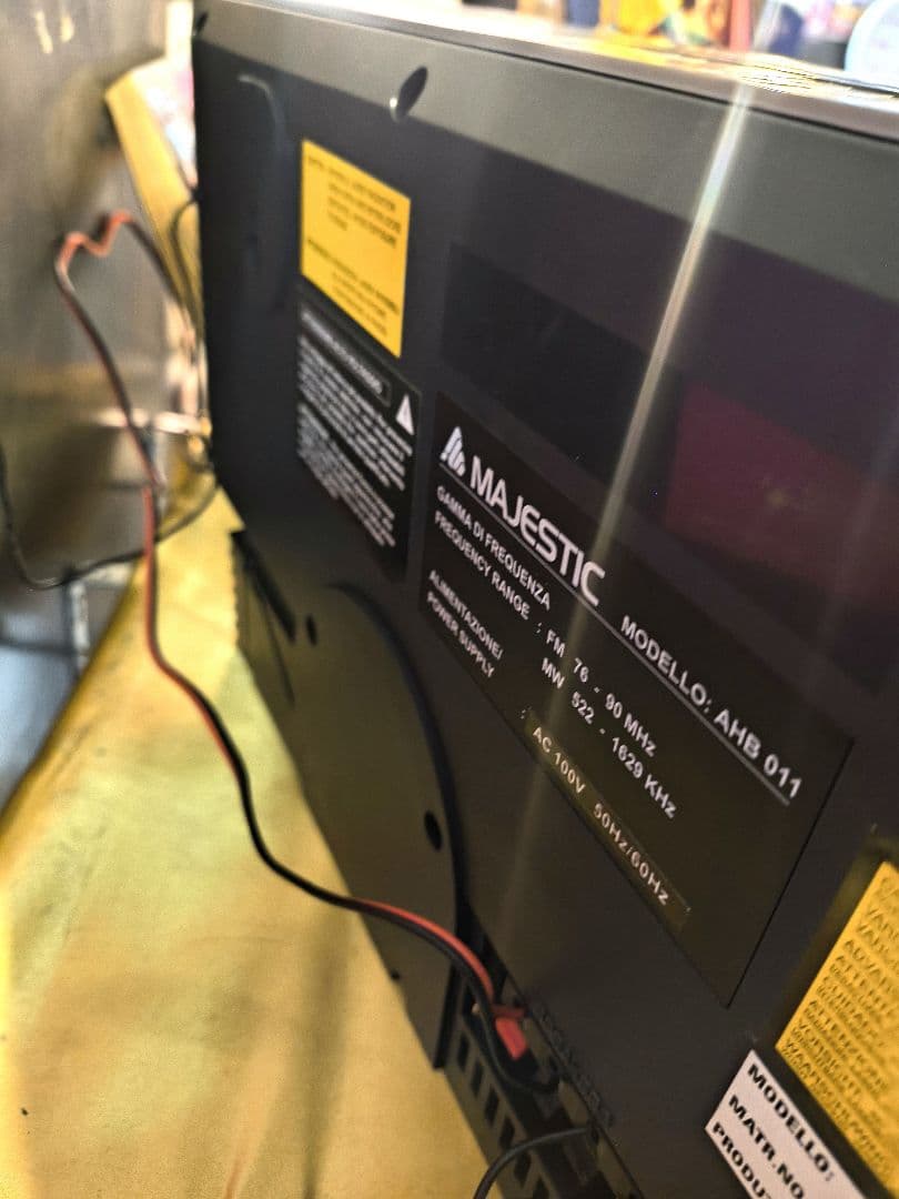 90年 激レア！ネオクラ！お洒落！希少！3連CDチェンジャーミニコンポ ラジカセ