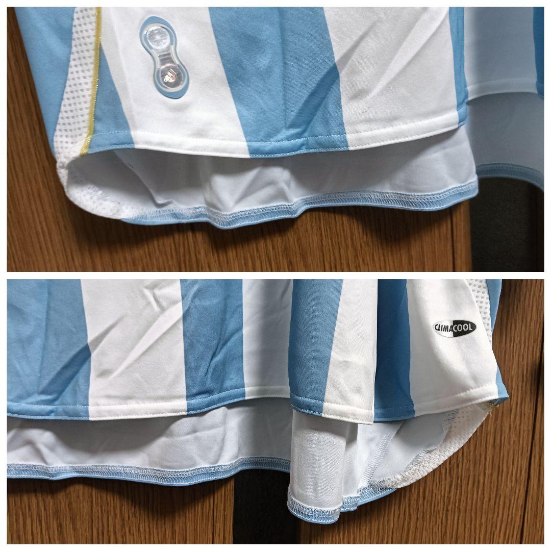 アディダス アルゼンチン代表 クレスポ ユニフォーム 06/07ホーム タグ付き