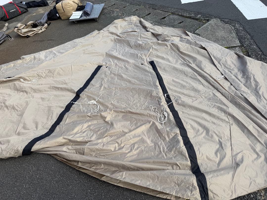 【グランドシート付】 DOD テント ワンポールテントL T8-200-TN