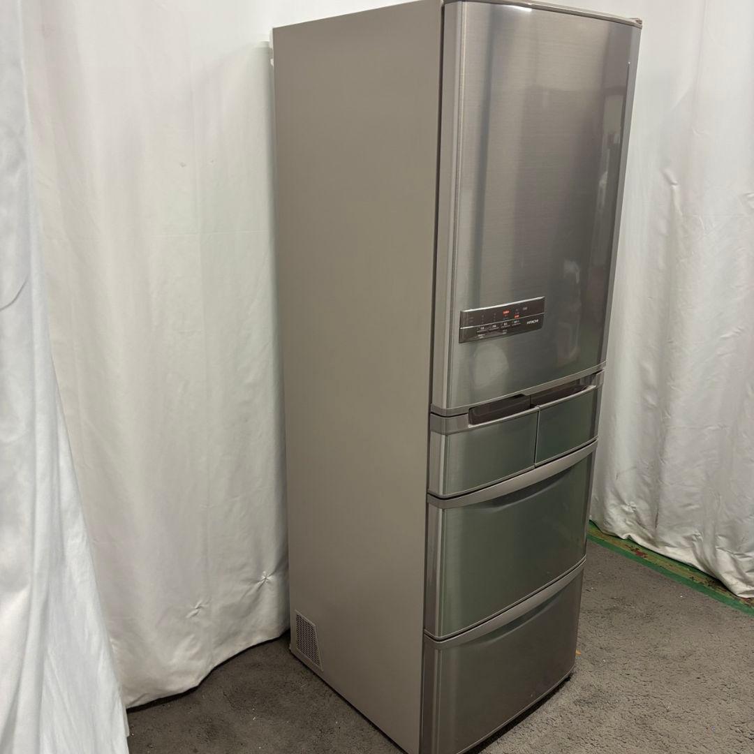 104綺麗　日立　冷蔵庫　大型　400L-500ℓ　安い　中古　右開き　設置無料