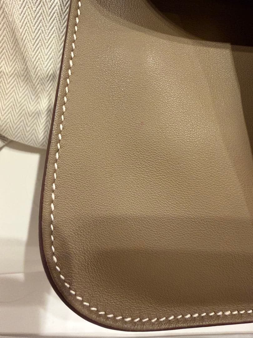 HERMES アルザンミニ エトゥープ 2025製造　Ｋ刻印