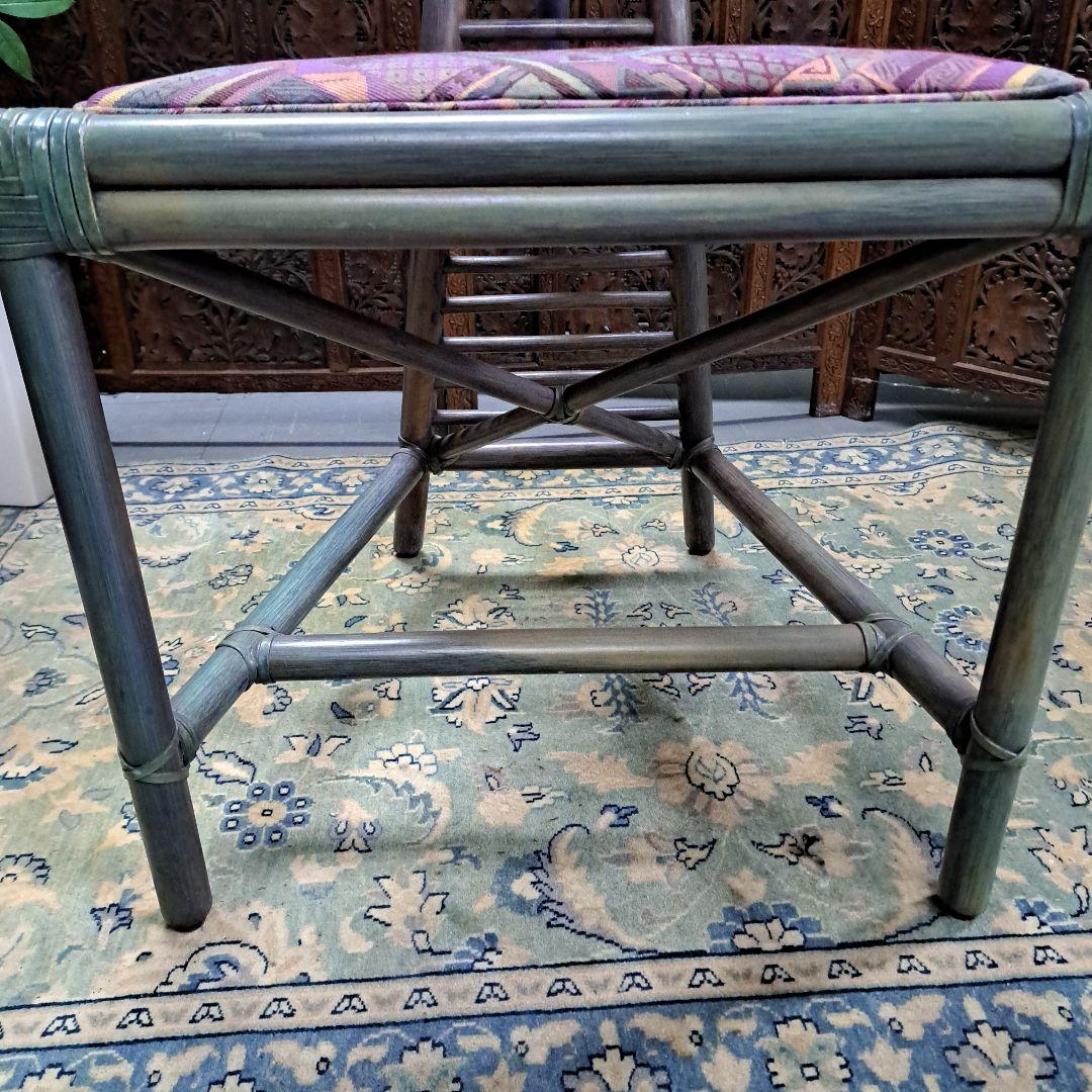 ♡日本の高級ラタン家具　カサブランカ　ダイニングチェアー♡