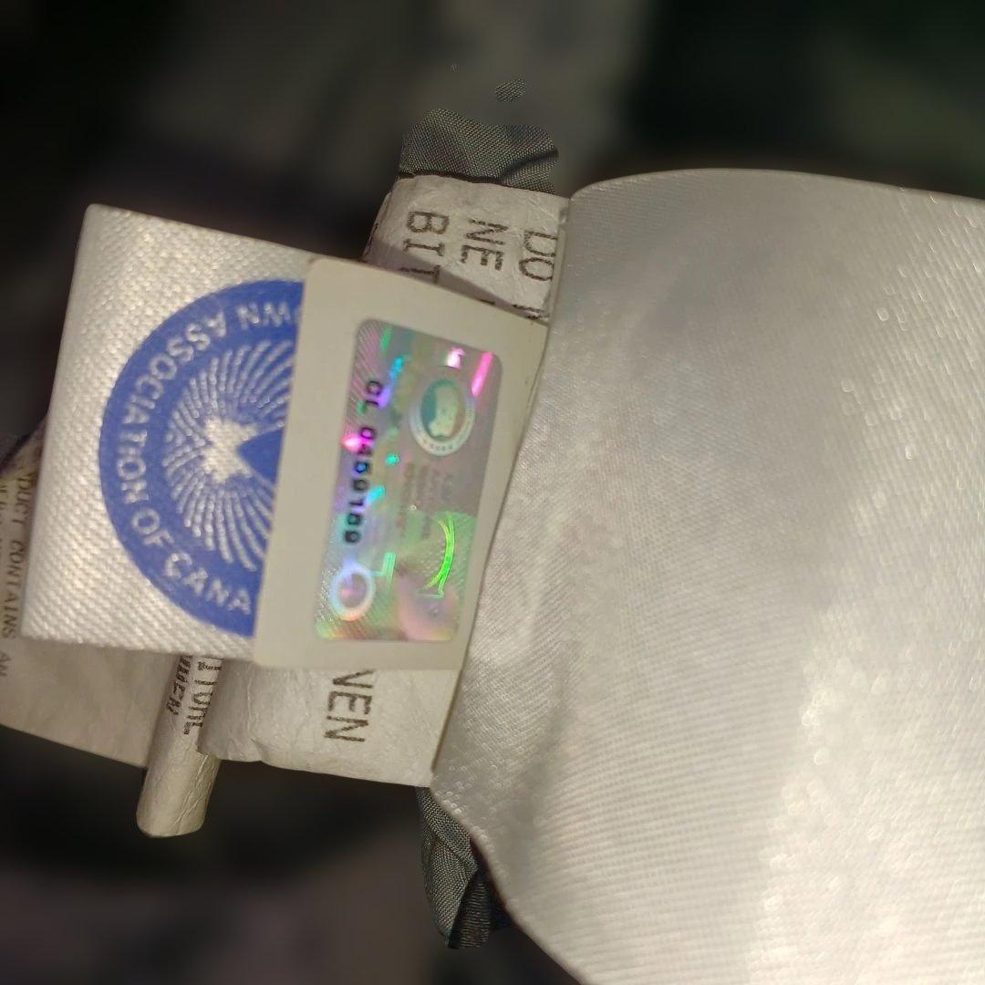   ブラック ダウンジャケット XL