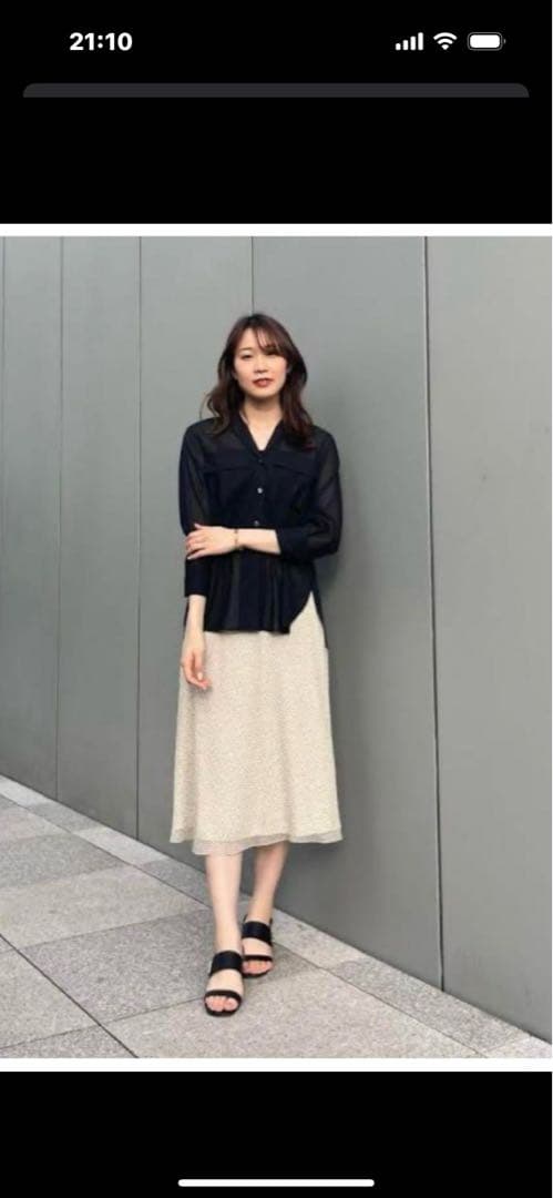 セオリーTheoryウールブラウスBlack極美品