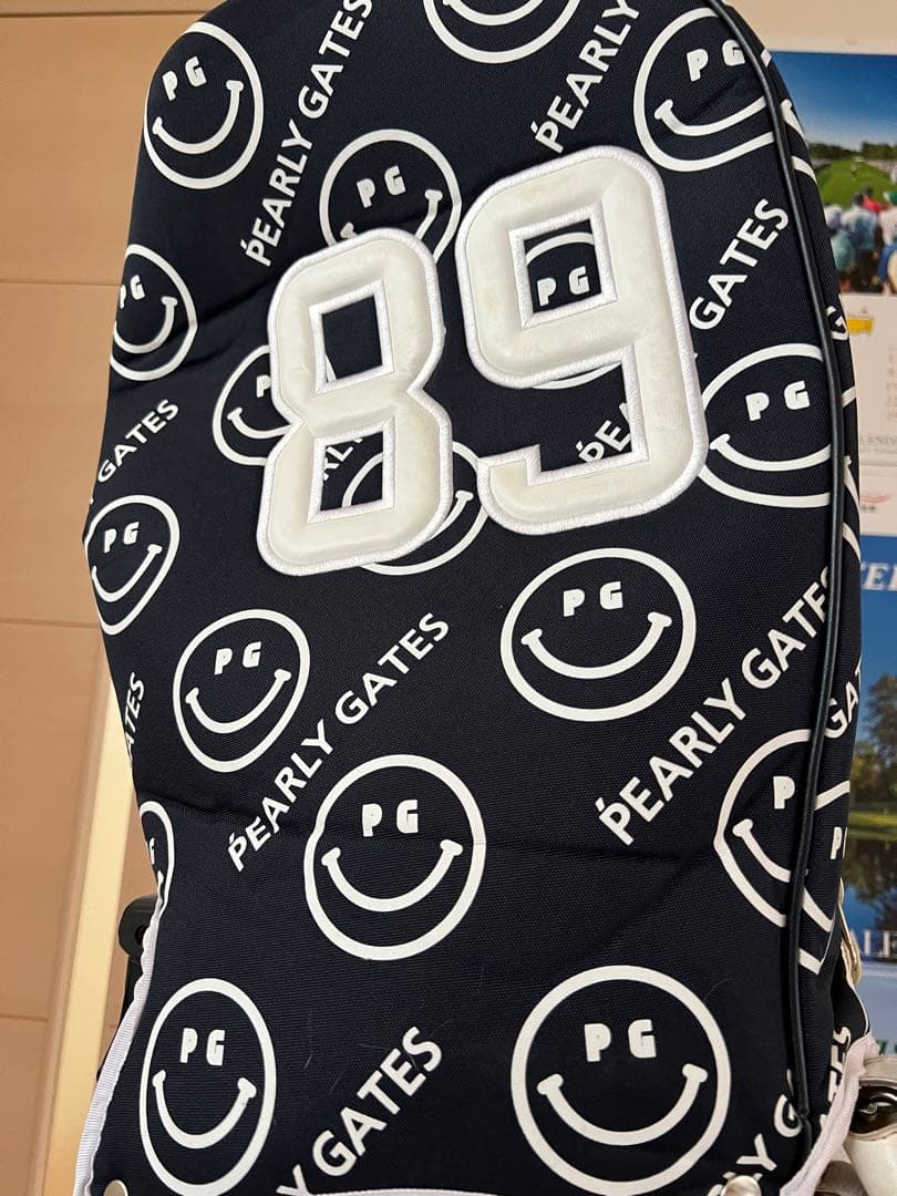 PEARLY GATES キャディバッグ スタンド式スマイル