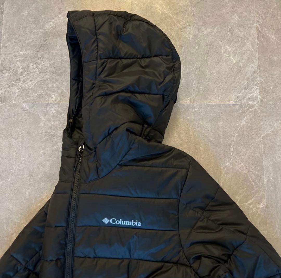【極美品 】columbia マウンテン パーカー ダウン ブラックM