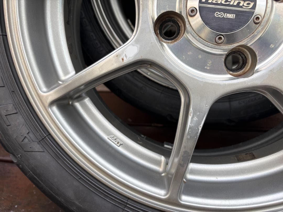 マルさん専用　ENKEI RS+M 15インチホイール ４本　5J +45