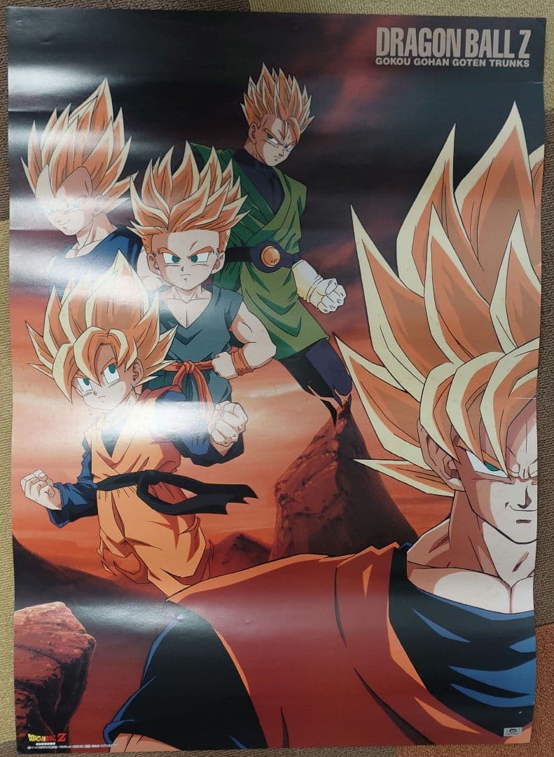 【ドラゴンボールZ】年代物 B2ポスター 10枚セット