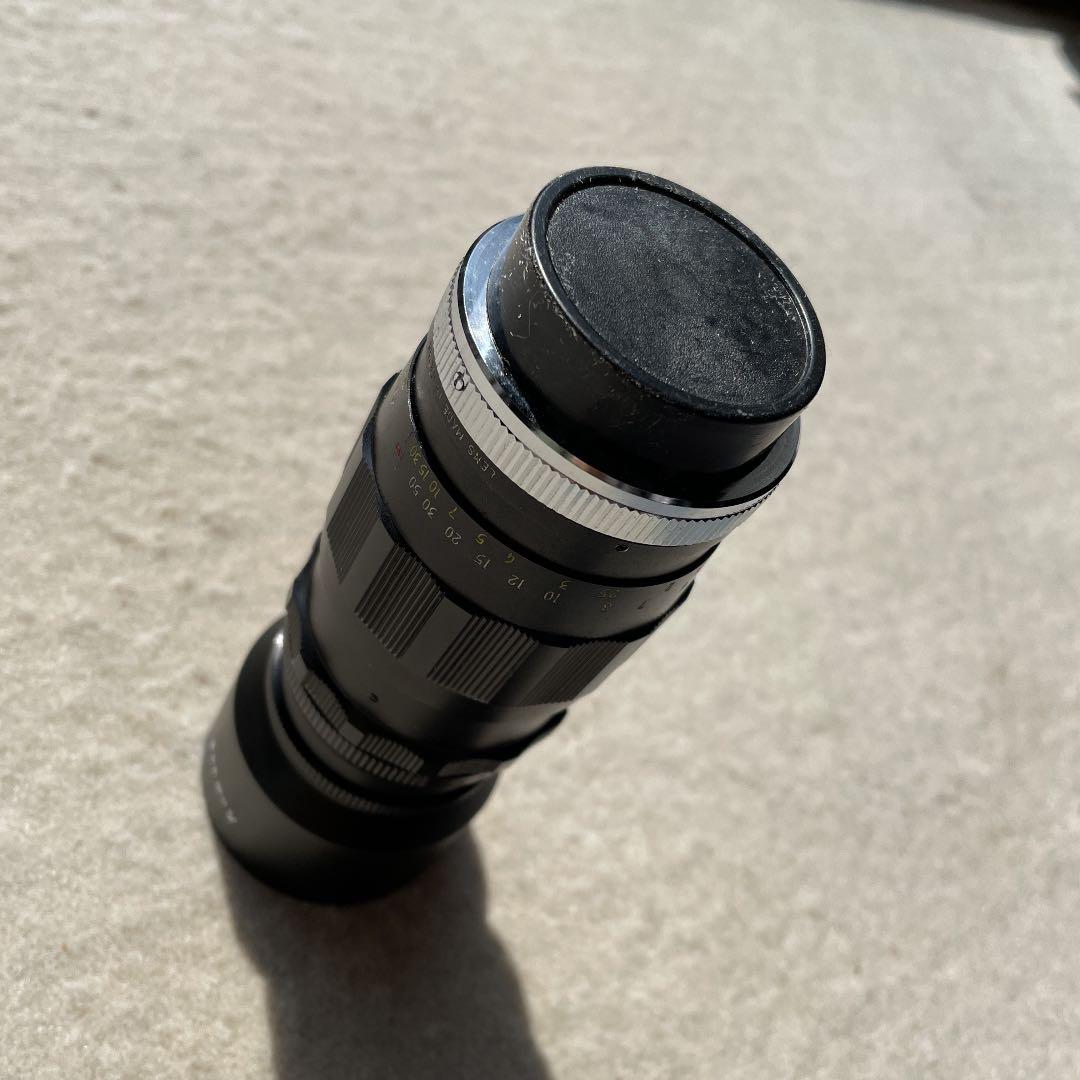 KOMURA レンズ　f=105mm  1:3.5