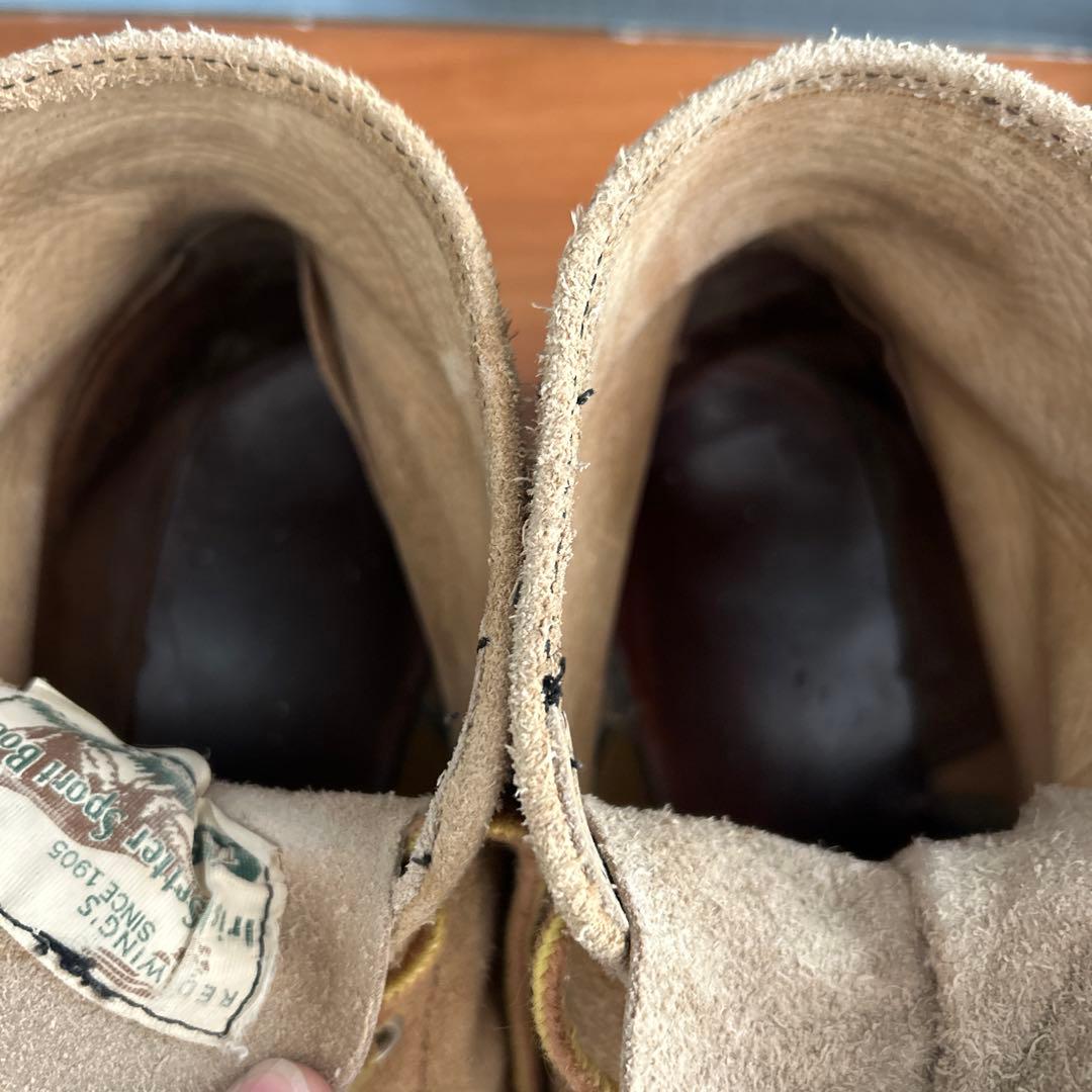 90’s Redwing レッドウィング 8167ブーツ 犬四角タグ 送料込