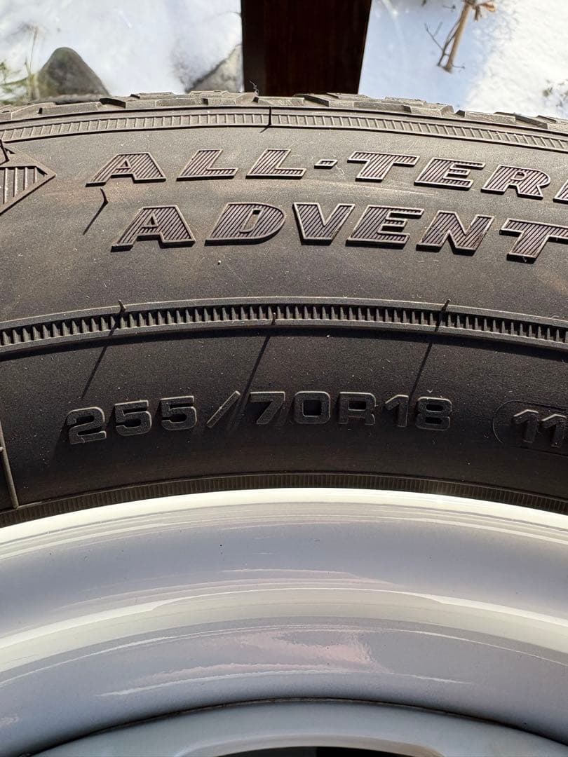 おまけマット付き255/70r18 ランドローバーディフェンダーホイールセット