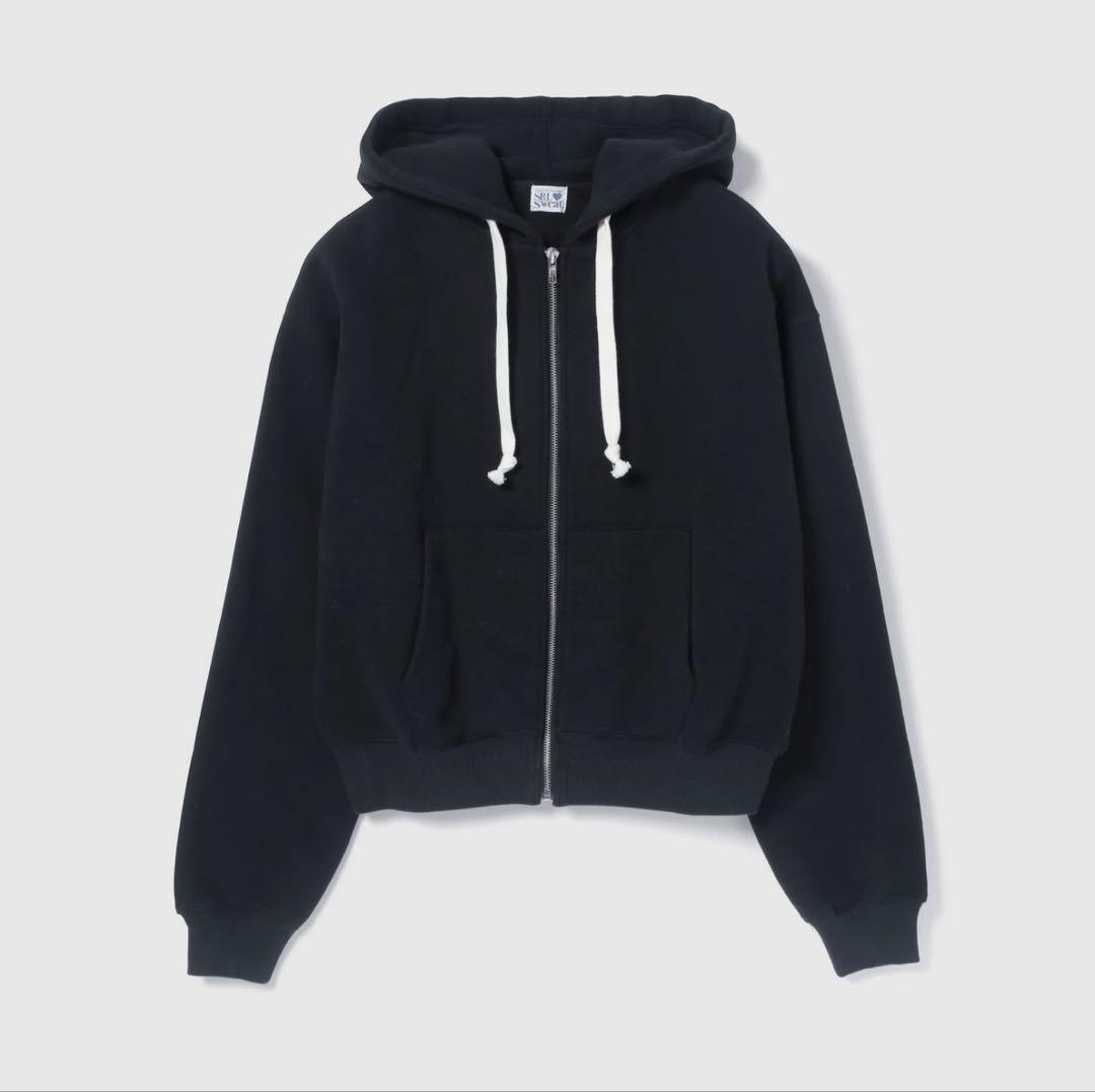 searoomlynn Volume Sweat Zipフーディー 新品