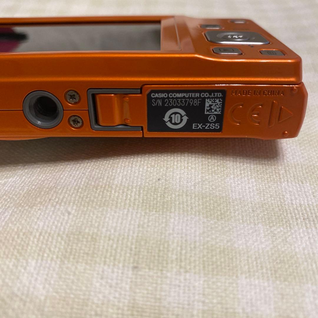 CASIO EXILIM EX-ZS5デジタルカメラ