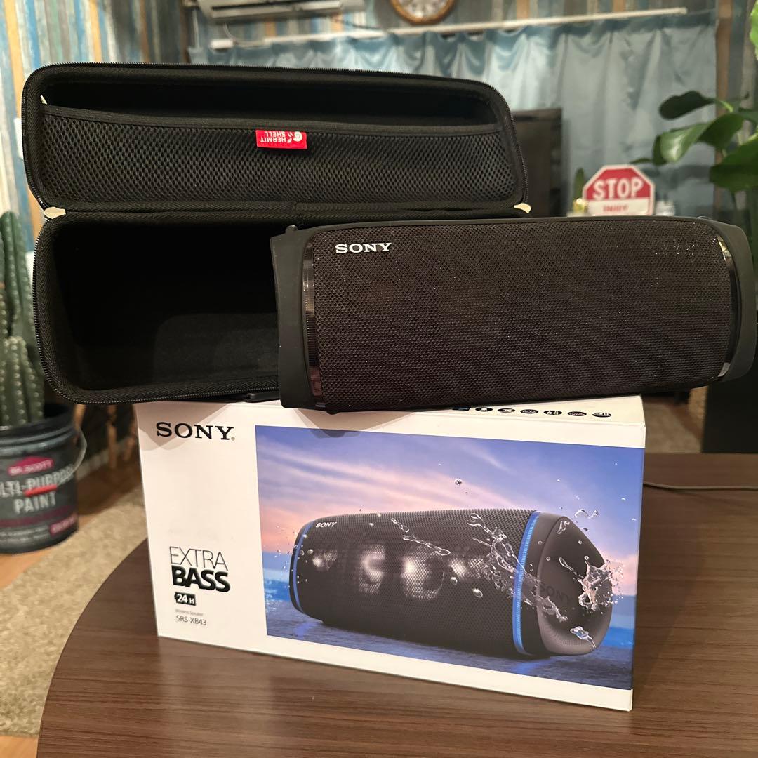 SONY SRS-XB43 EXTRA BASS ワイヤレススピーカー