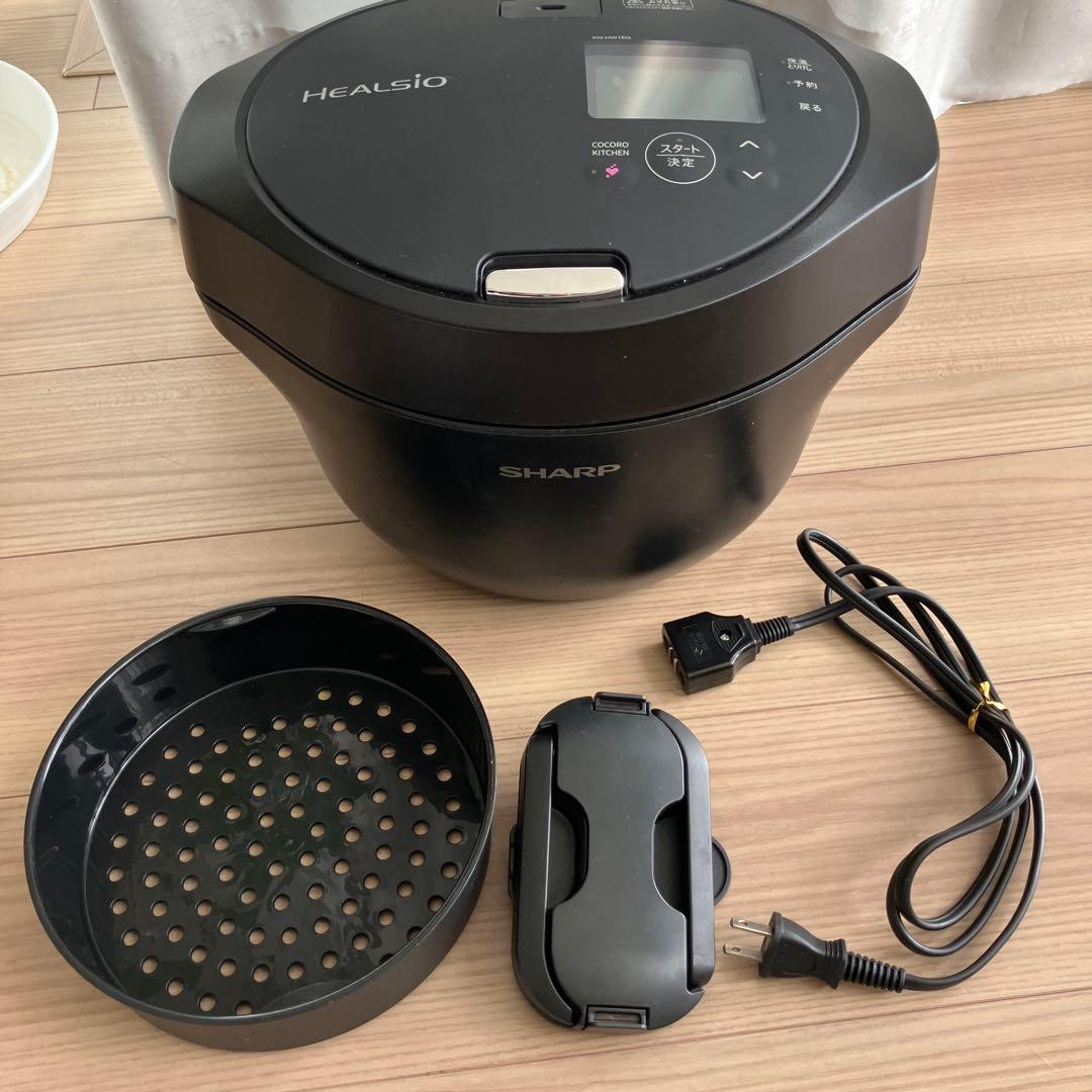 SHARP 電気圧力鍋 KN-HW16G-B 1.6L
