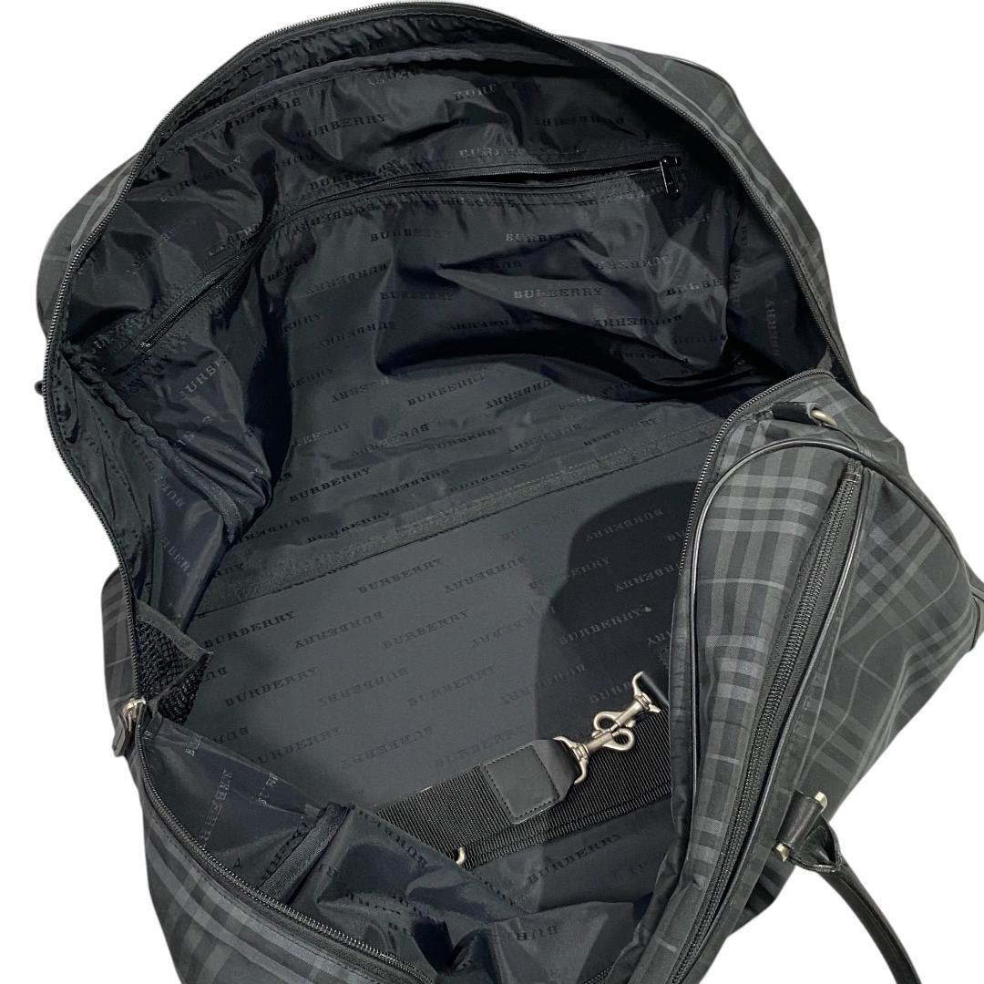 BURBERRY GOLF バーバリー ゴルフ ボストンバッグ ブラック