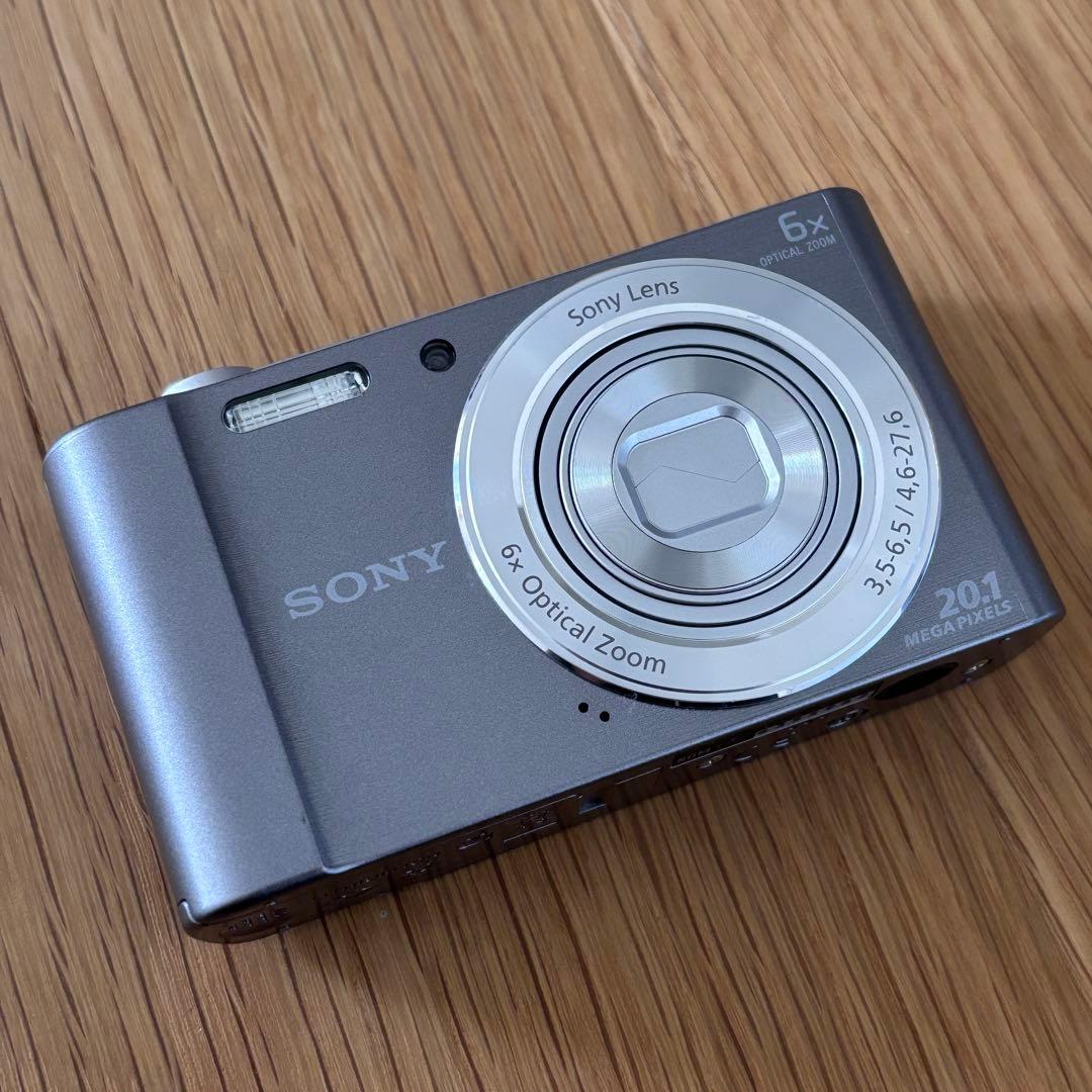 SONY DSC-W810 2010万画素 シルバー バッテリー新品