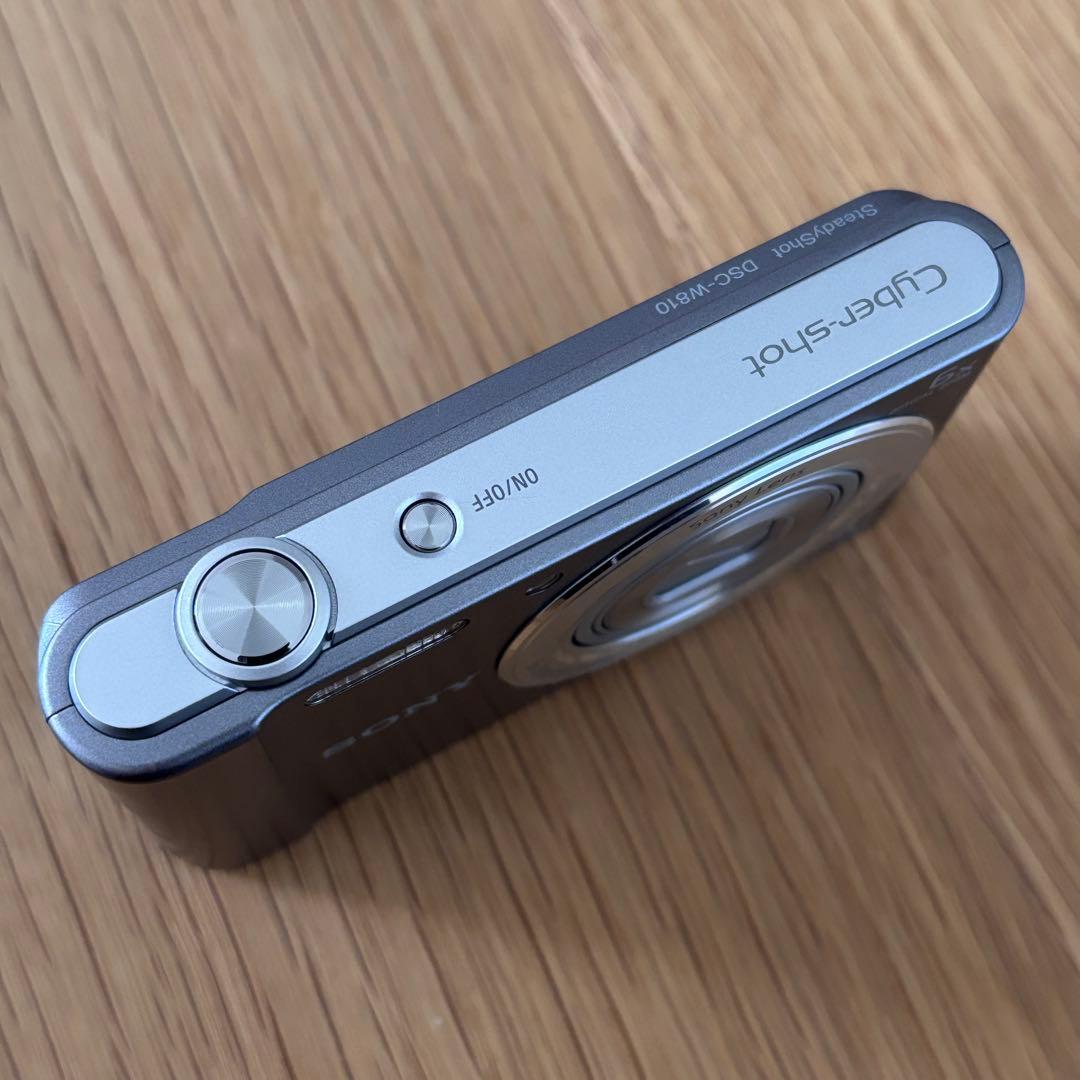 SONY DSC-W810 2010万画素 シルバー バッテリー新品