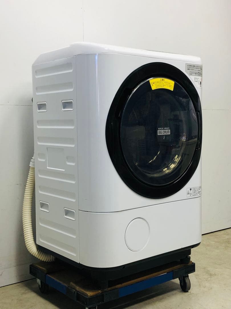 BD-SV110A 右開き3ヶ月保証美品 日立　温水ナイアガラドラム式洗濯乾燥機
