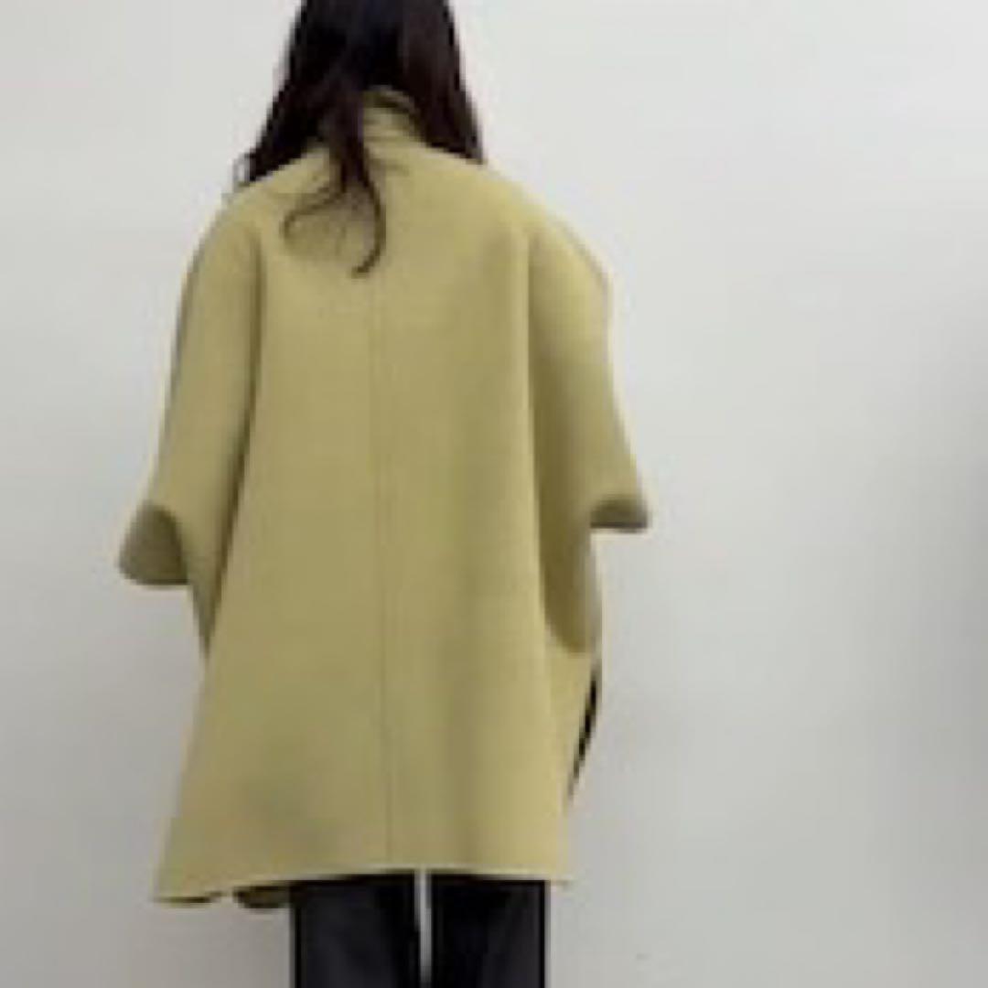 CLOCHE クロッシェ ウールポンチョコート552-84504