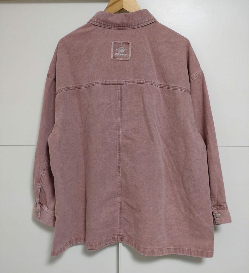 【今季★人気完売】レプシィム フリンジパッチ／BIGデニムシャツ