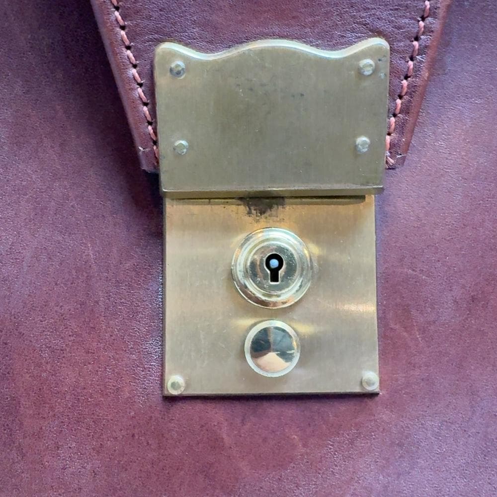 希少 英国製 ダレス ボストン ドクターズ バッグ 鍵付き ENGLAND