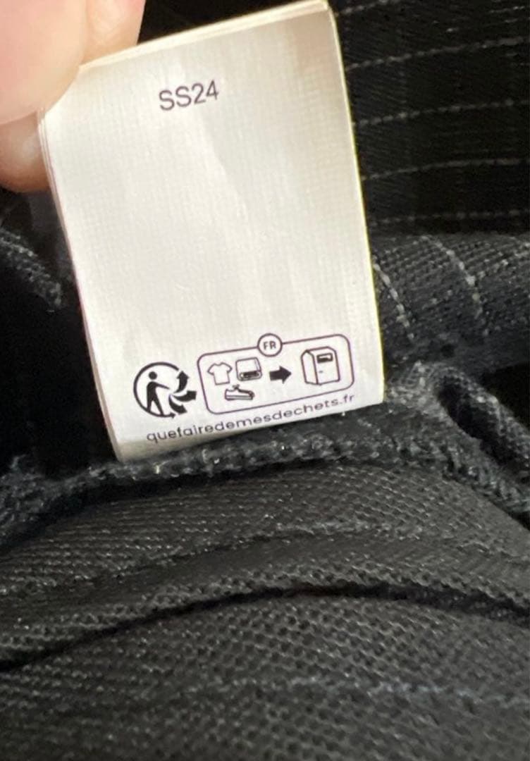 supreme ストライプキャップ