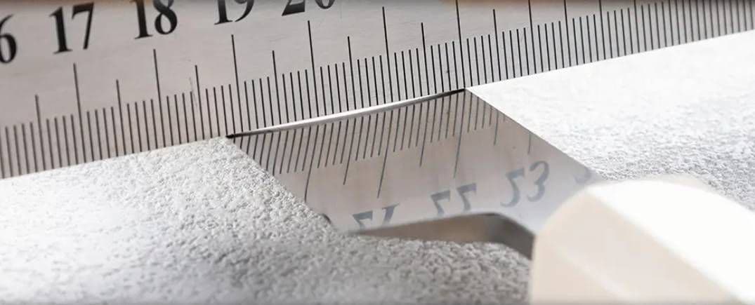 ステン本焼V金10号先丸柳刃包丁30cm鞘付人工象牙八角柄