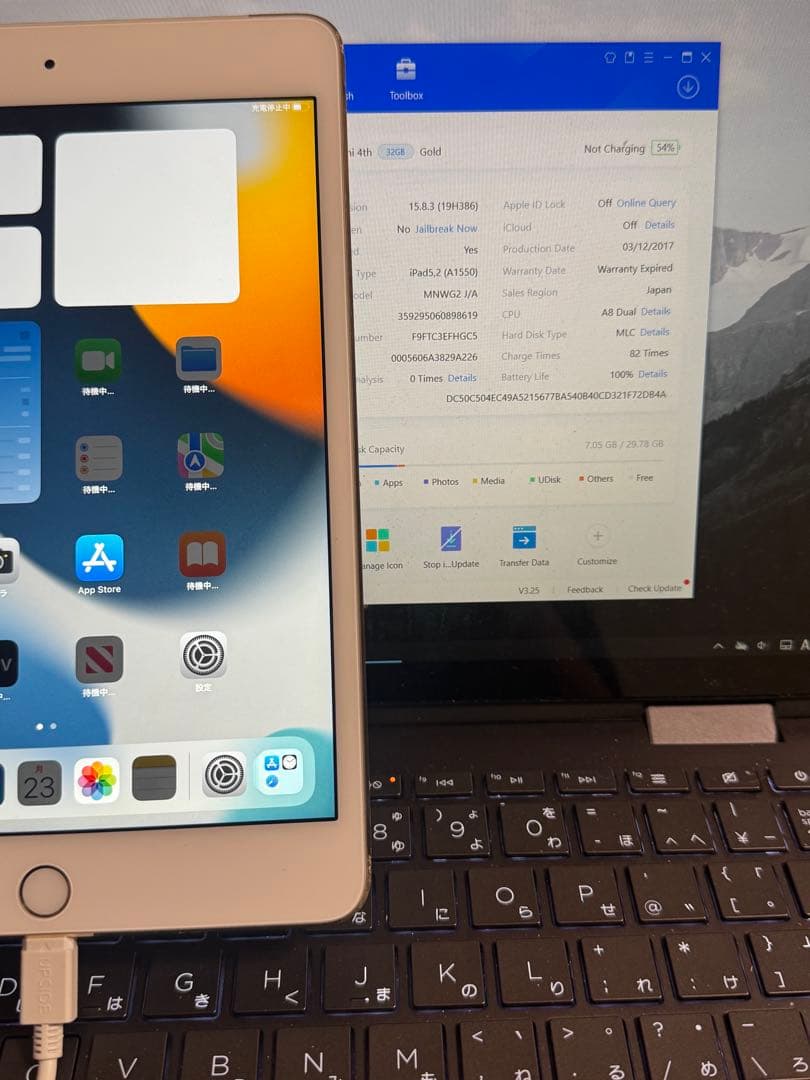 【バッテリー最大容量100%】iPad mini 4 32GB