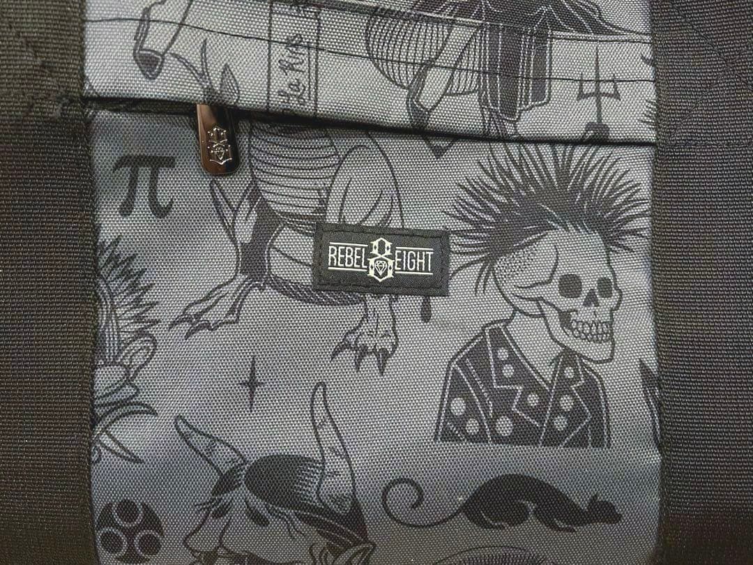 【レア】REBEL8レベルエイトtattooダッフルバッグ 大きめボストンバッグ