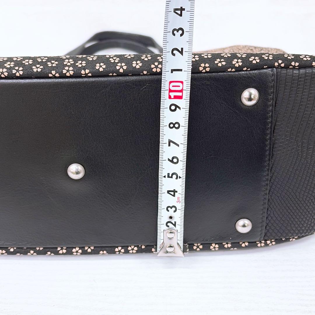 【shino】印傳 バッグ ショルダーバッグ ハンドバッグ 2WAY 柄