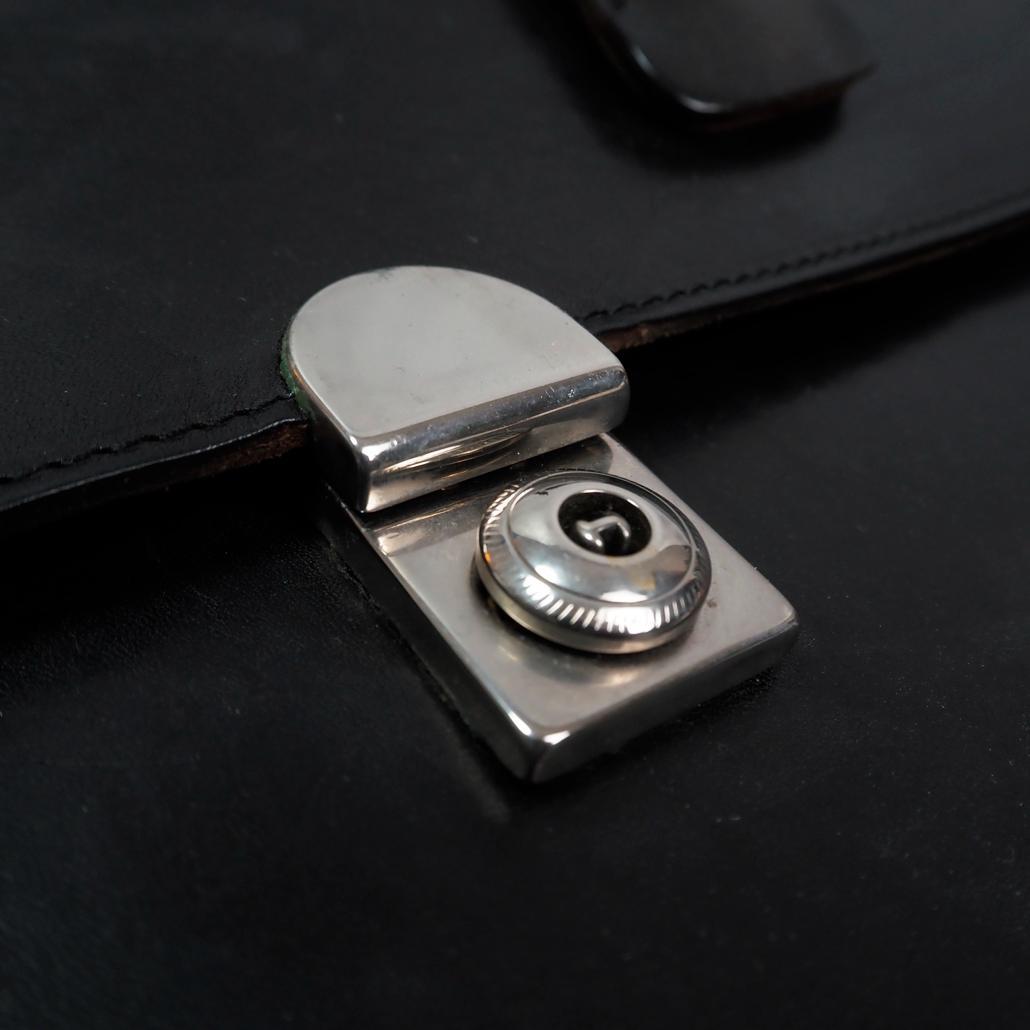 茶芯 鍵付き Felisi オールレザーブリーフケース ビジネスバッグ 1929