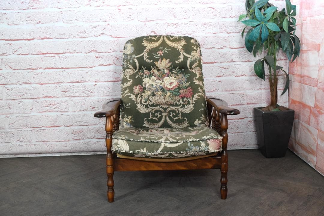 カリモク コロニアルシリーズ リクライニングソファ パーソナルチェア