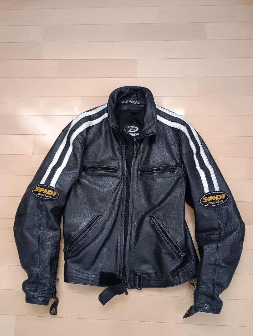 SPIDI 本革ライティングジャケット