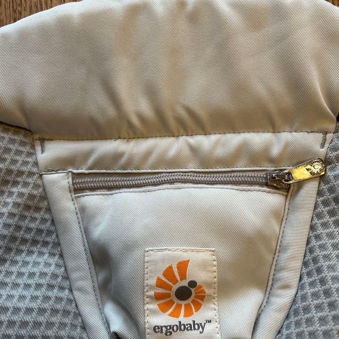 ほぼ未使用★エルゴベビー 抱っこひも グレー メッシュ