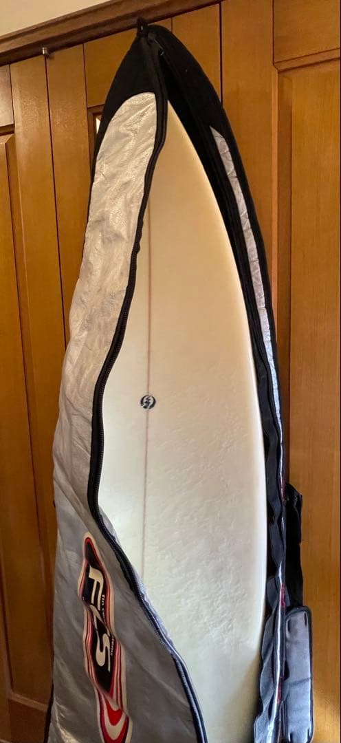 サーフボードショートスカッシュテール　浮力推進力強　初心者向け　ハードケース付