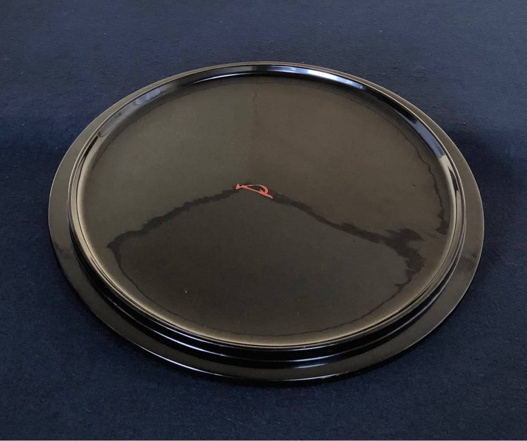 《R》輪島塗 大口水指 塗師 茶平一斎 表千家永田宗伴 花押 260128く2