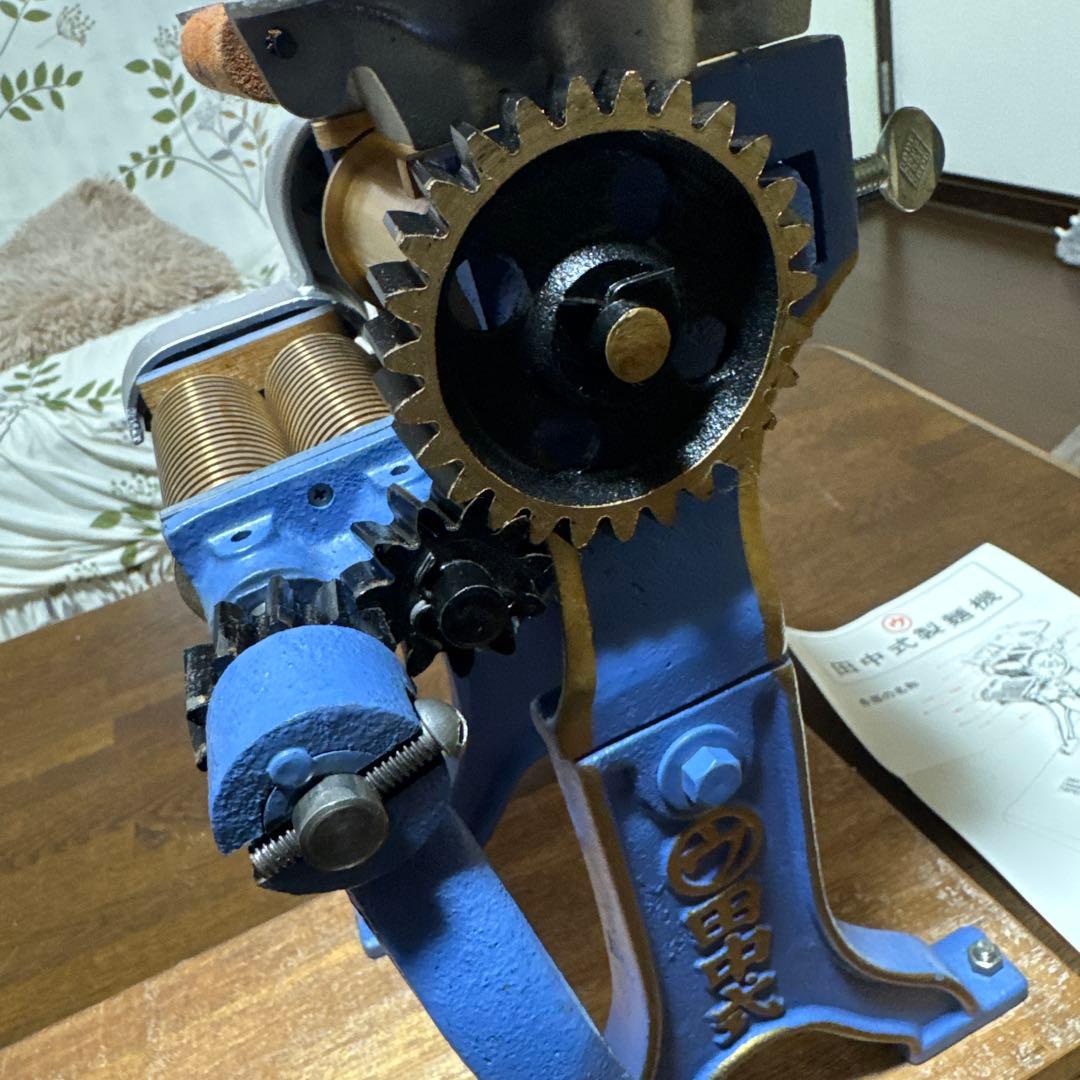 田中式 製麺機 手動式 鋳物製｜説明書あり｜稼働確認済み