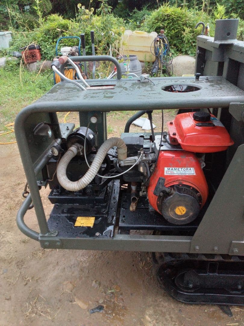 筑水 クローラー 運搬車 GL752 ウインチ搭載 (ガソリン)