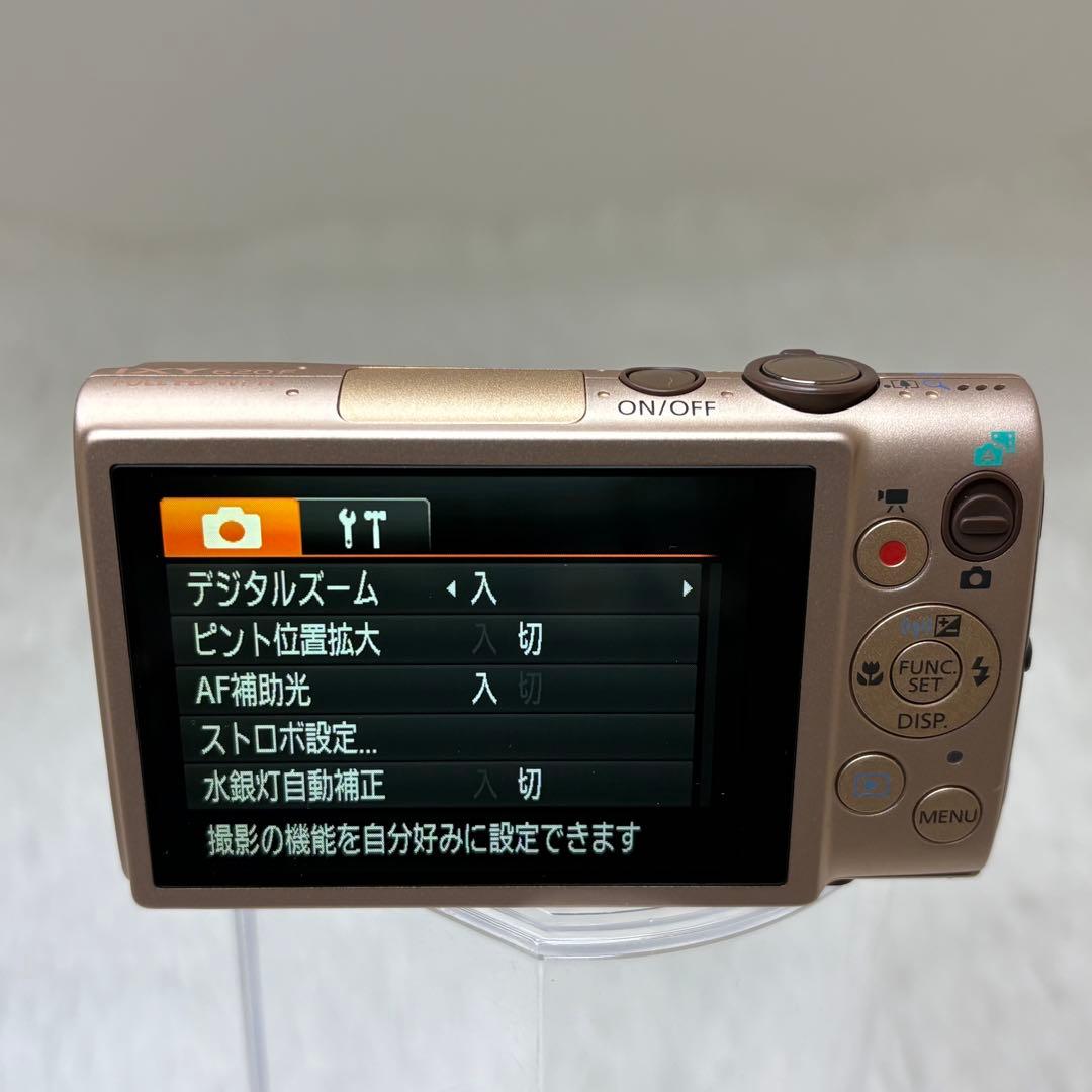 Canon IXY 510IS PC1356 充電器　ピンク コンデジ　動作品