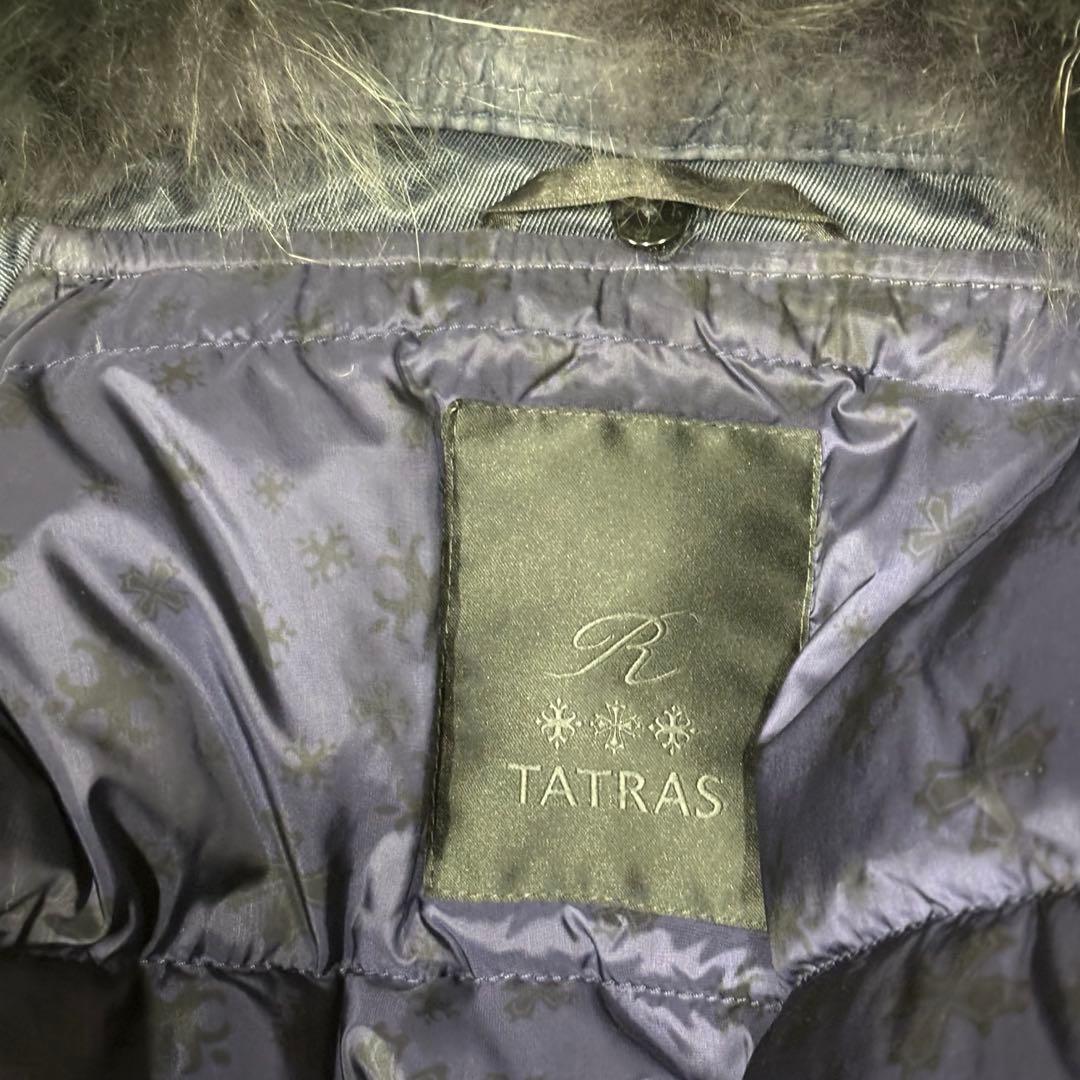 極美品　TATRAS 高級Rライン　ANGOLA 3サイズ　ファーモッズコート