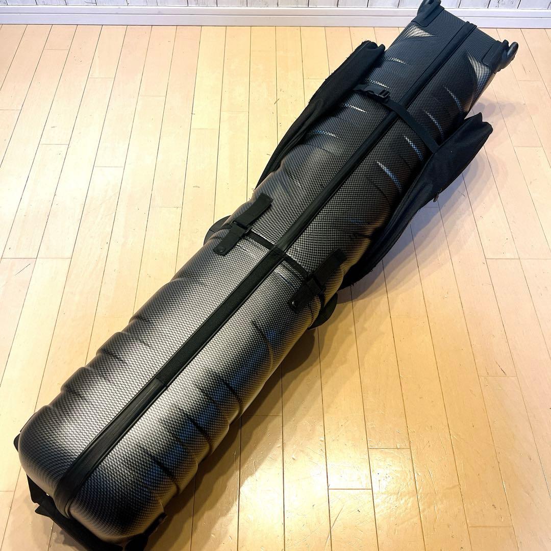 希少BAGBOY トラベルケース カーボン調 キャディバッグ　ハードケース　2輪
