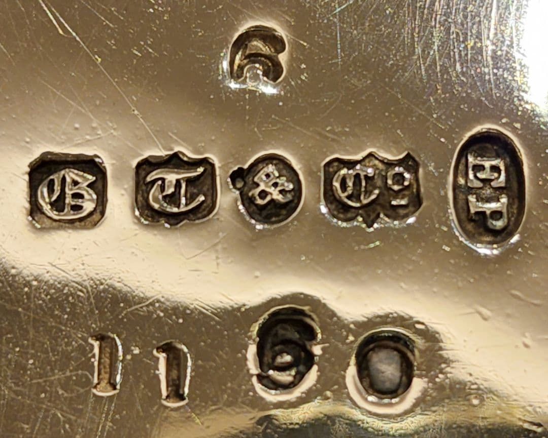 追加画像 純銀P ⑮ ティーセット ヴィクトリアン  シルバー アンティーク