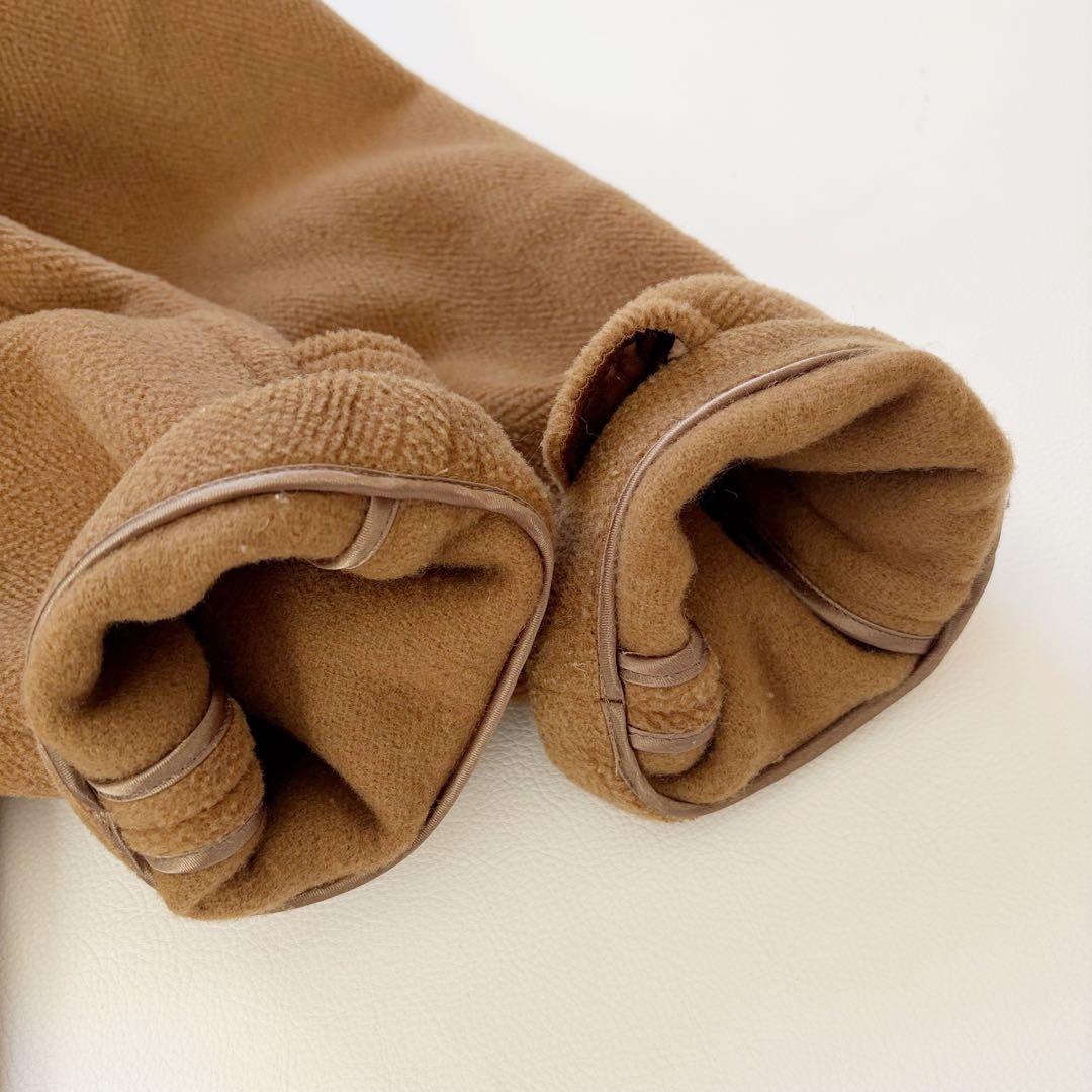 美品✨マッキントッシュ　ロングダッフルコート　ヘリンボーン　キャメルブラウン